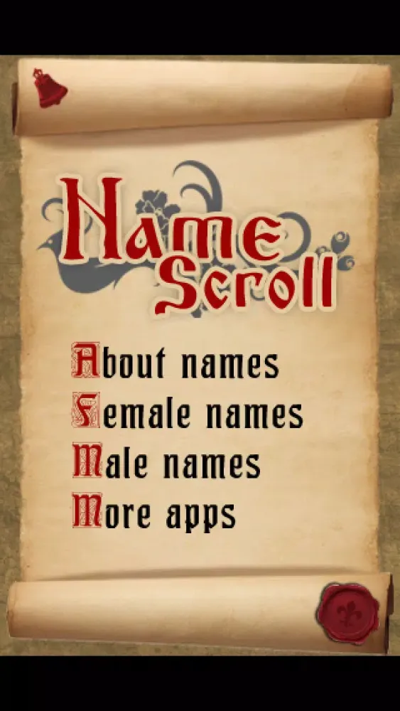 Name Scroll: What Your Name Means应用截图