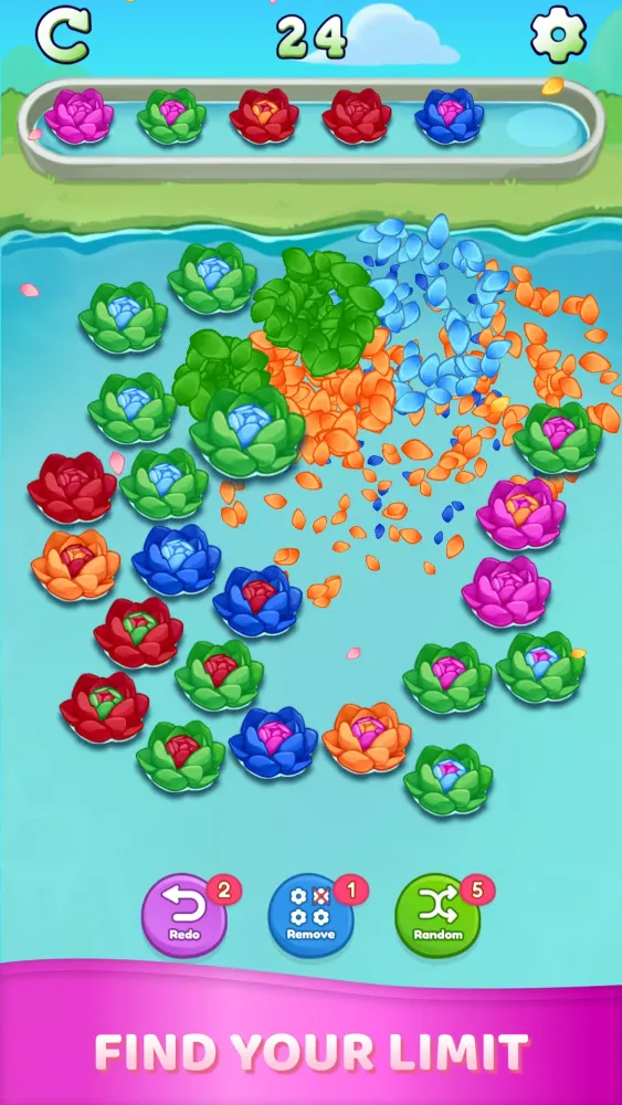 Tangkapan layar Flower Enigma