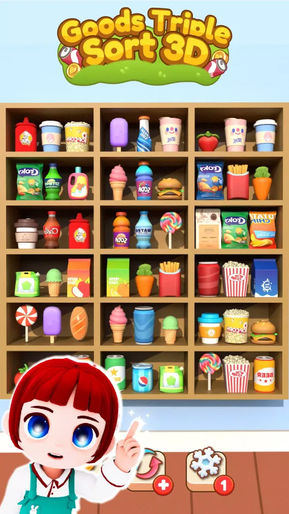 Goods Triple Sort 3D Screenshots