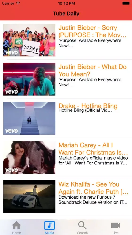 صور Tube Daily - Stream and Play Videos For Youtube
