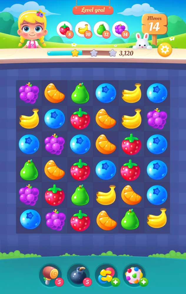Fruit Swipe Ekran Görüntüleri