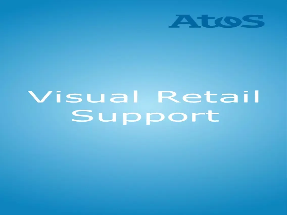 Visual Retail Support iPad 应用截图