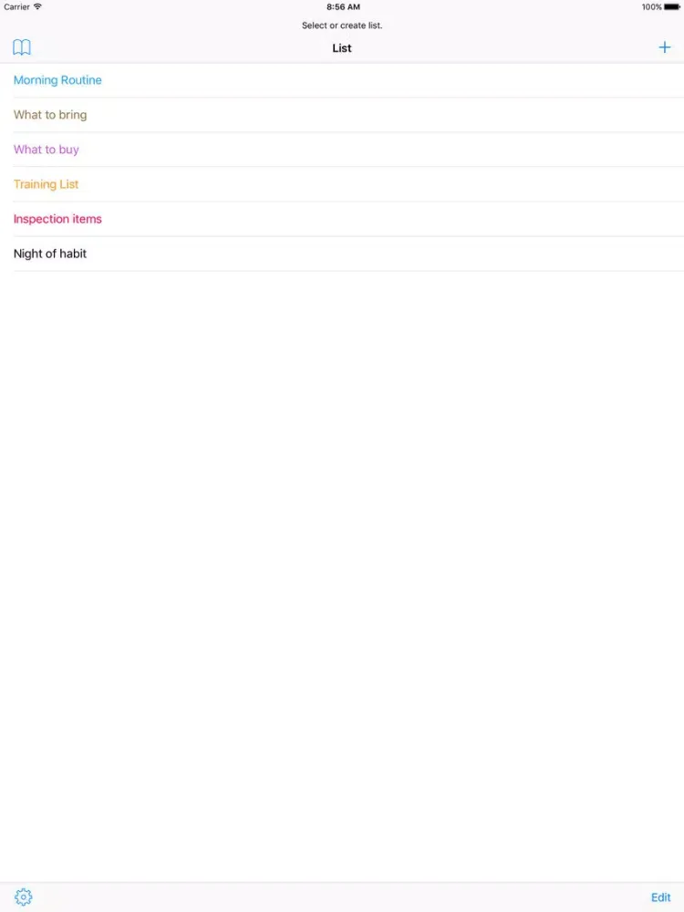 Zrzuty ekranu Routine Check iPad 