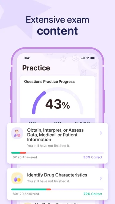 Ảnh chụp màn hình của NAPLEX Exam Prep 2024