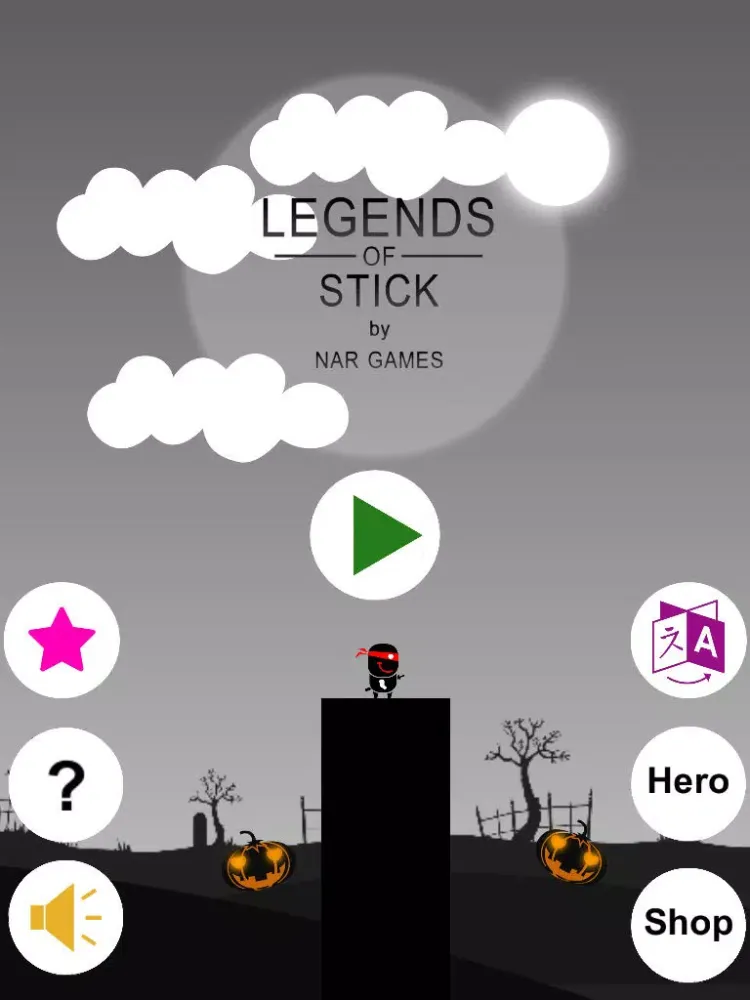 Tangkapan skrin Legends of Stick - "2d War Ninja Men Game" iPad 