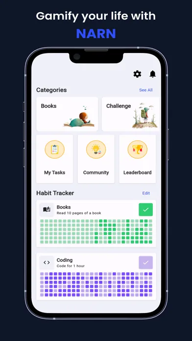 Narn | Gamify your life Ekran Görüntüleri