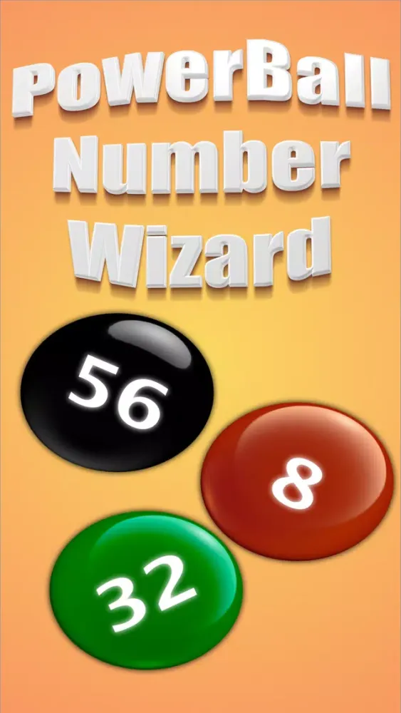 PowerBall Number Wizard Screenshots