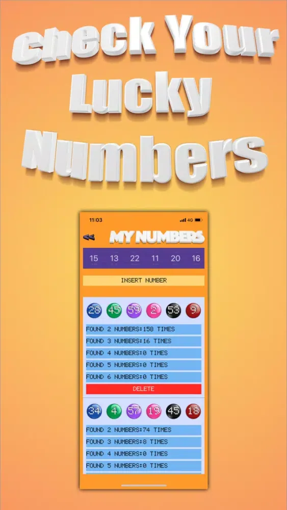 PowerBall Number Wizard Screenshots
