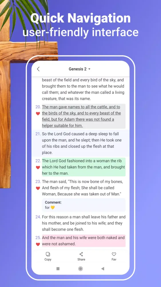 NASB 1995 Bible: Offline App Screenshots