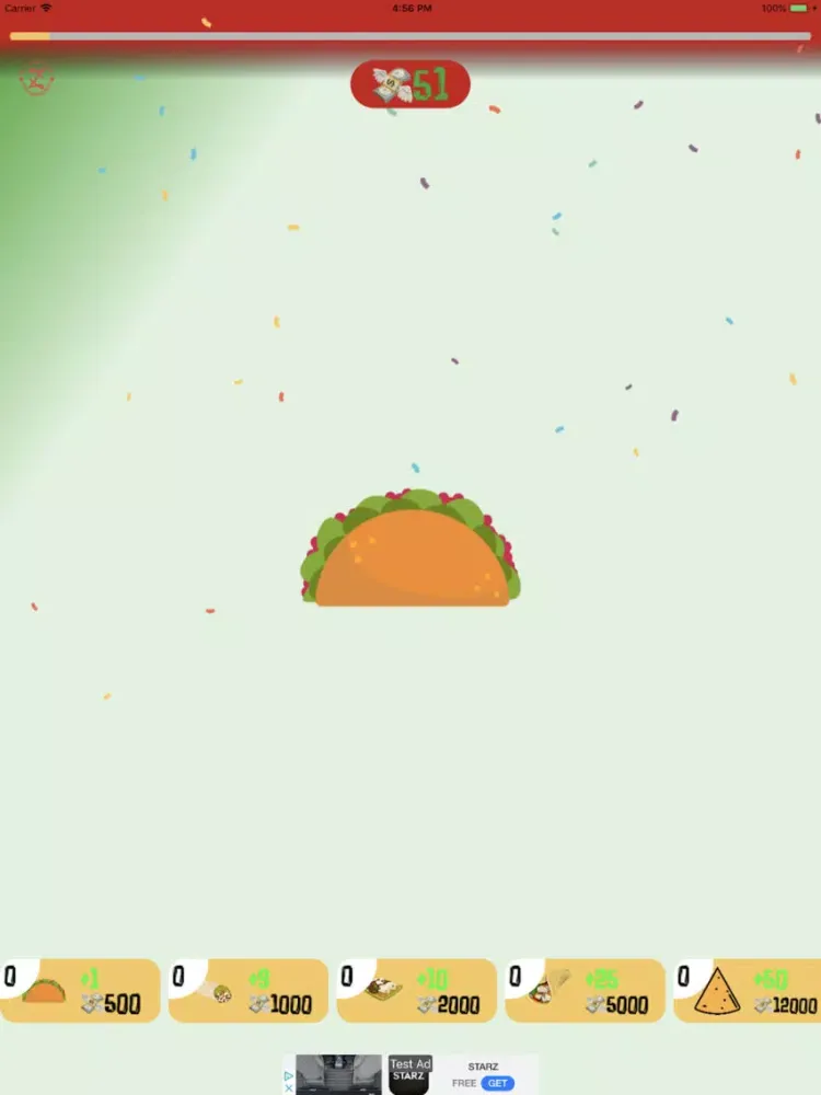 Tappy Taco iPad  Screenshots