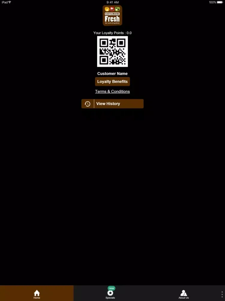 Castlemaine Fresh iPad 应用截图