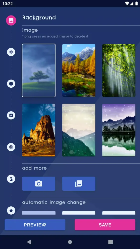 Tree Forest Live Wallpaper Screenshots