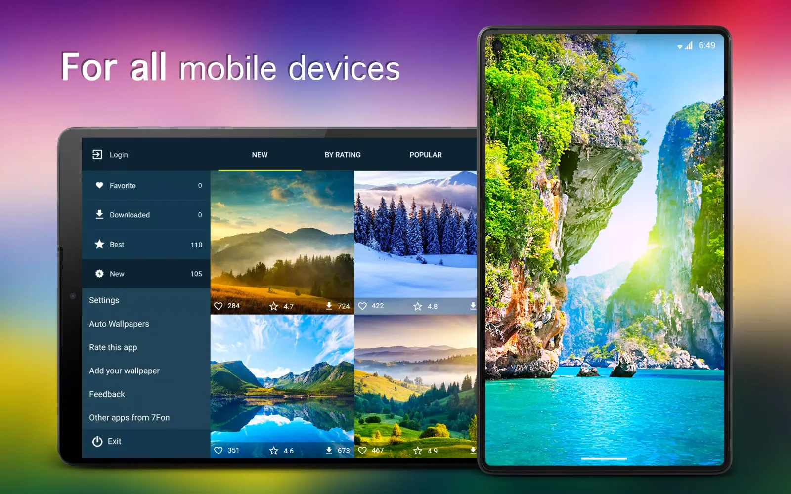 Nature Wallpapers 4K应用截图