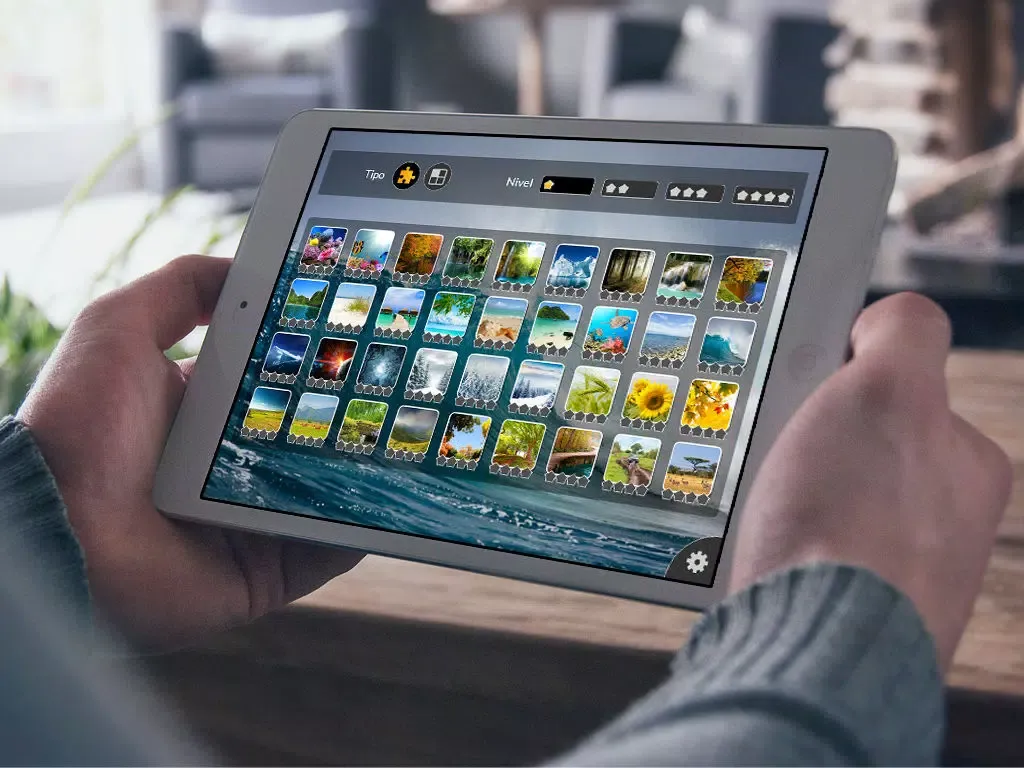 Captures d'écran de Nature - Jigsaw and sliding puzzles iPad 