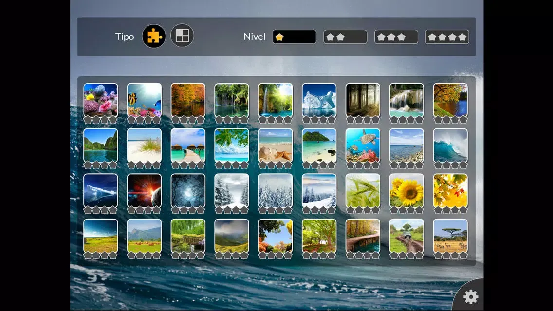 Captures d'écran de Nature - Jigsaw and sliding puzzles
