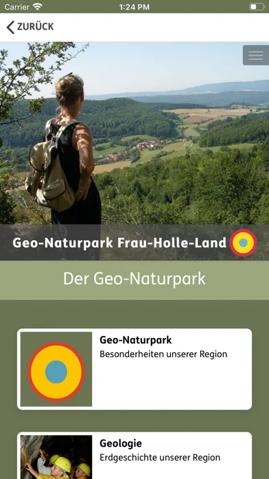 Capturas de pantalla de Geo-Naturpark Frau Holle