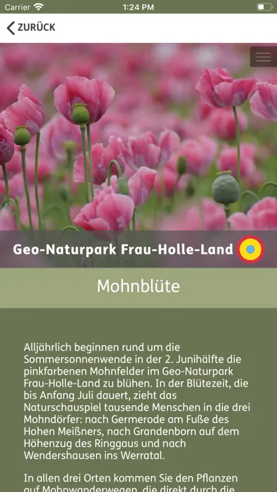 Capturas de pantalla de Geo-Naturpark Frau Holle