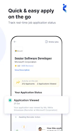 ภาพหน้าจอของ Naukri - Job Search & Careers