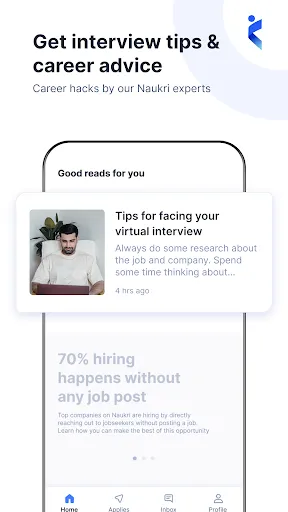 ภาพหน้าจอของ Naukri - Job Search & Careers