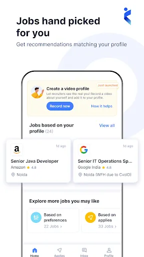 ภาพหน้าจอของ Naukri - Job Search & Careers