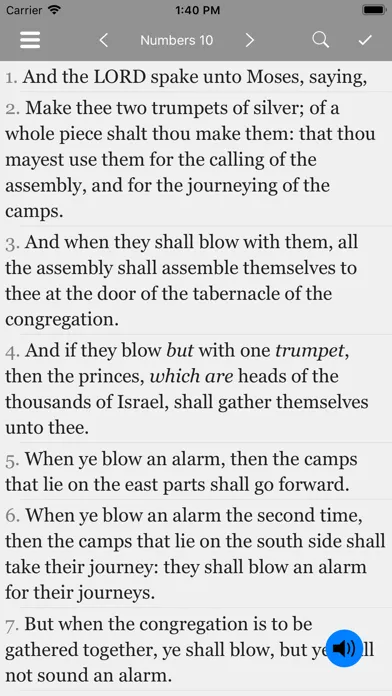 Ảnh chụp màn hình của Nave's Topical Bible Offline