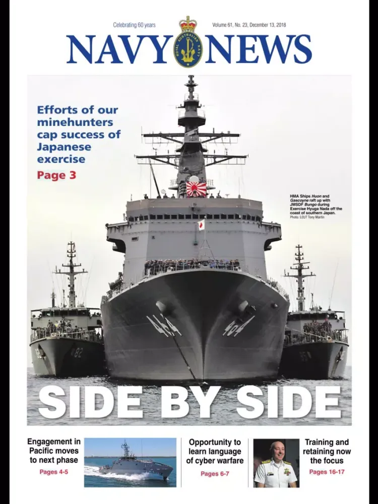 ภาพหน้าจอของ Navy News Australia iPad 