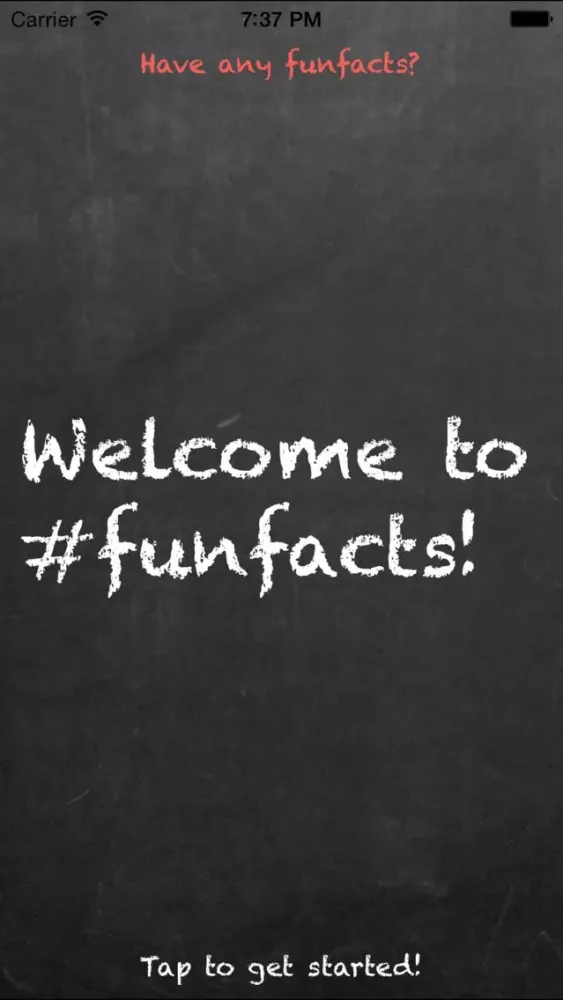 Screenshot di #funfacts