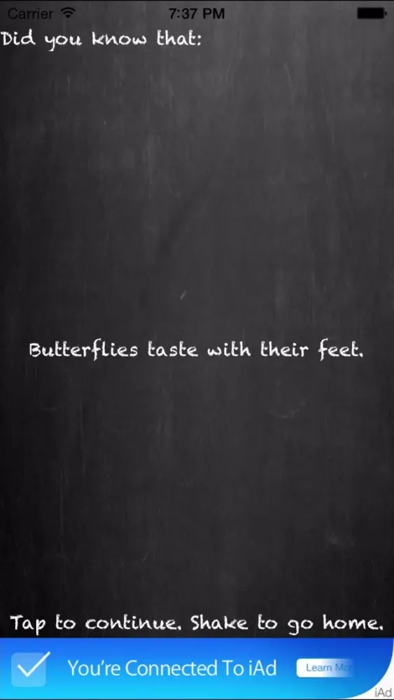 Screenshot di #funfacts