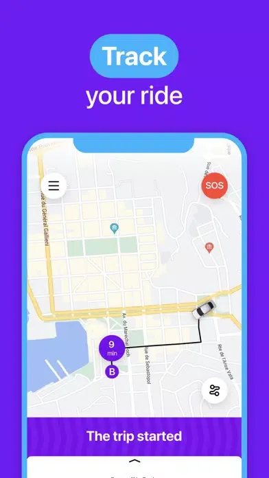 JDrive: Taxi Noumea Ekran Görüntüleri