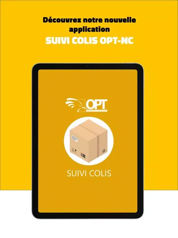 Suivi Colis OPT-NC iPad  Screenshots