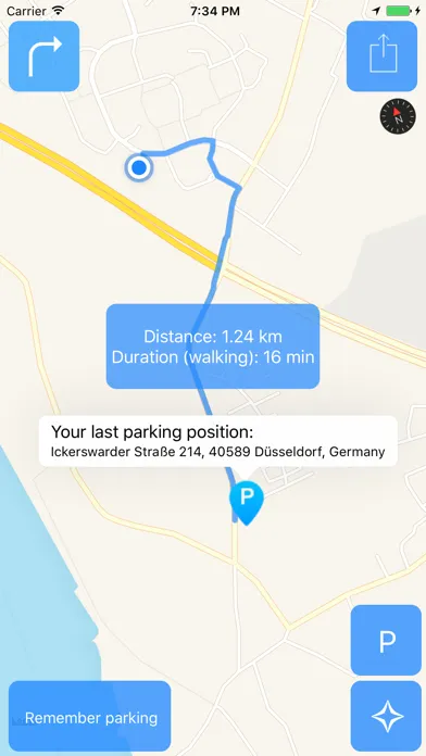 Captures d'écran de UParking