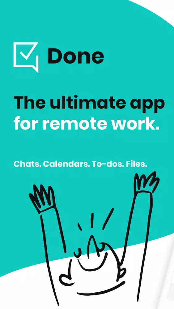 Screenshot di Done The app for remote teams