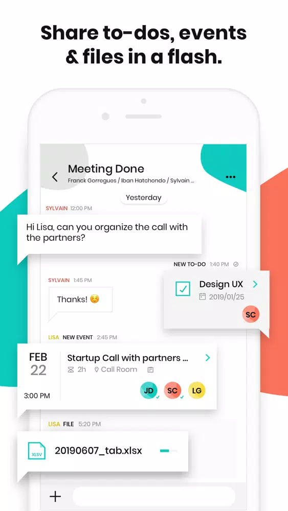 Screenshot di Done The app for remote teams