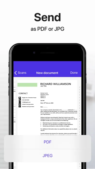 DocScanner Document scanner স্ক্রিনশট