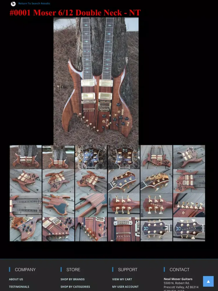 Neal Moser Guitars iPad  স্ক্রিনশট