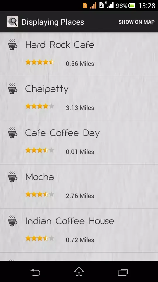 Nearby Tracker Screenshots