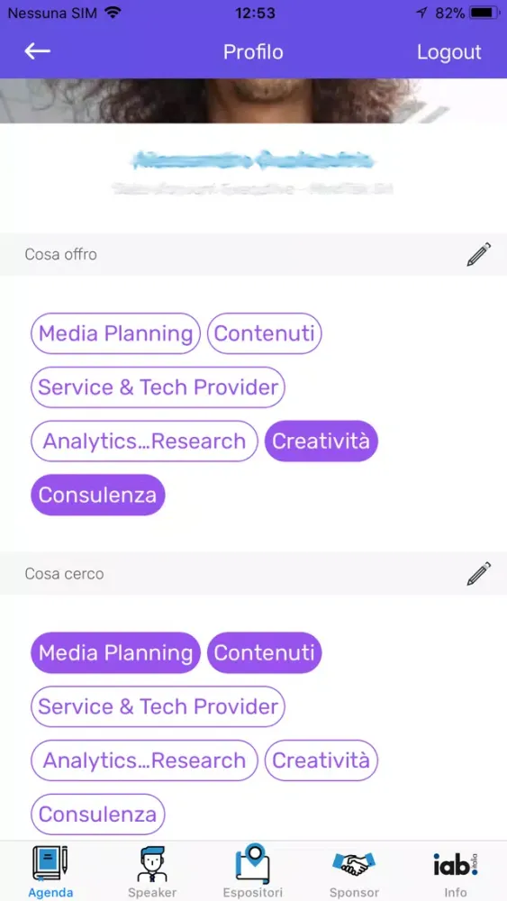 Capturas de pantalla de IAB Italia