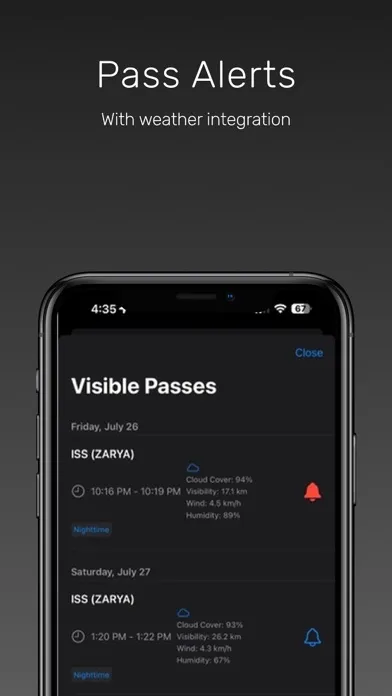 Cosmotrak - Satellite Tracker Screenshots