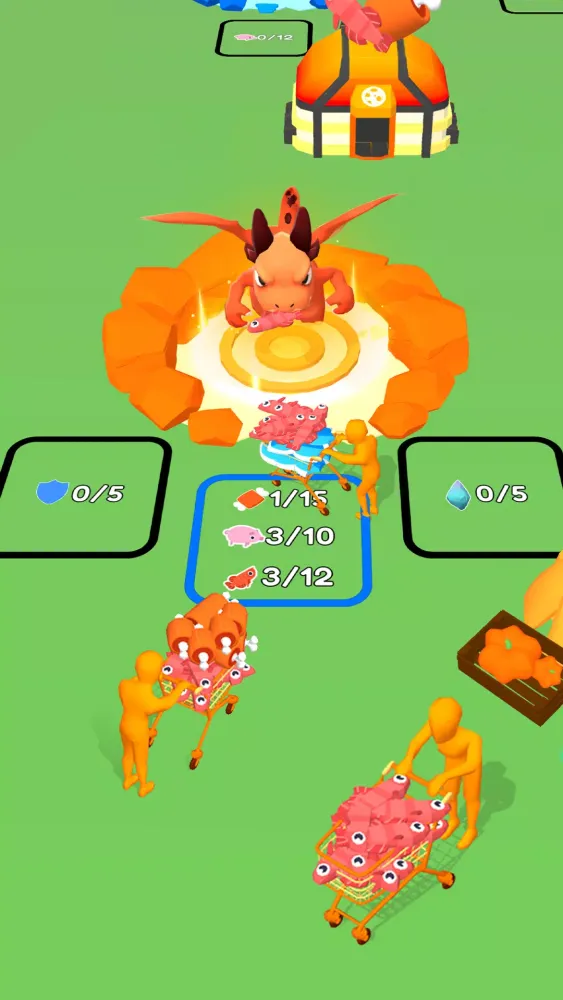 Ảnh chụp màn hình của Dragon Park: Grow up Runner 3D