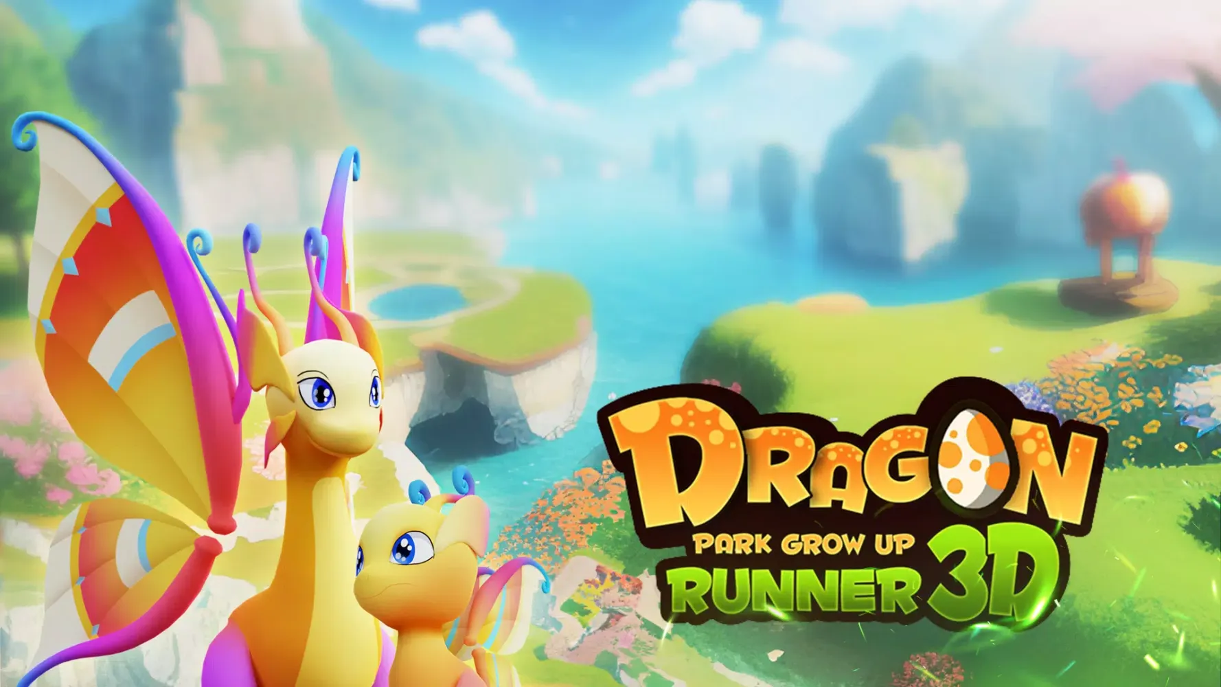 Ảnh chụp màn hình của Dragon Park: Grow up Runner 3D