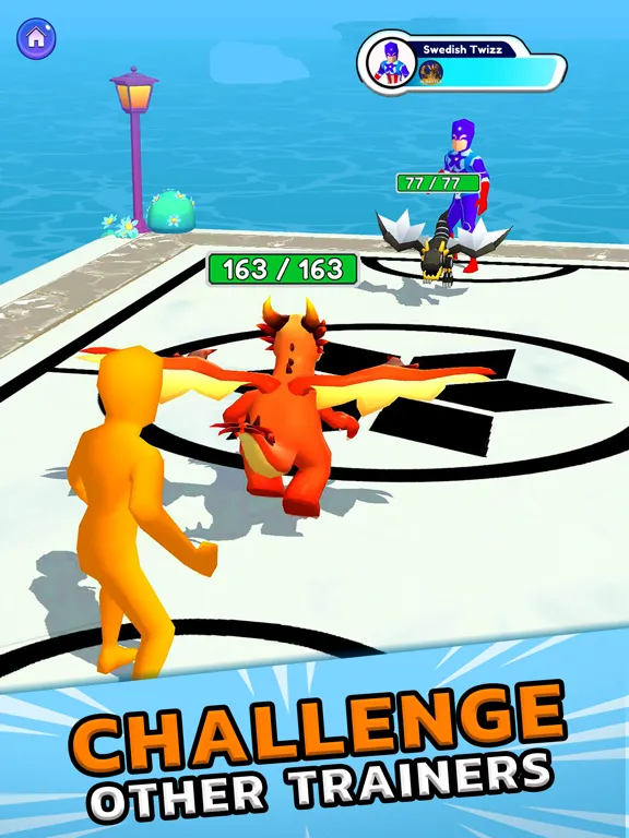 Ảnh chụp màn hình của Dragon Park: Grow Up Runner 3D iPad 