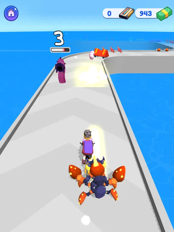 Monster Trainer: Runner 3D iPad  Ekran Görüntüleri