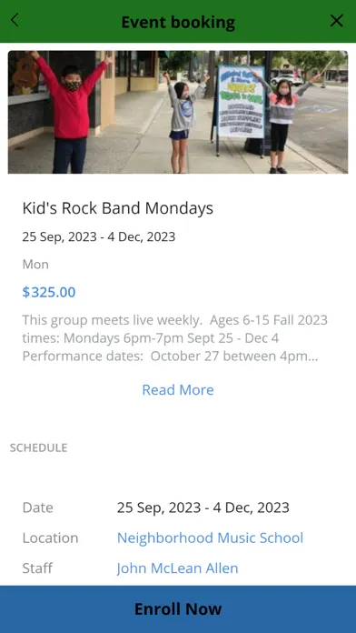 Скриншоты Neighborhood Music School
