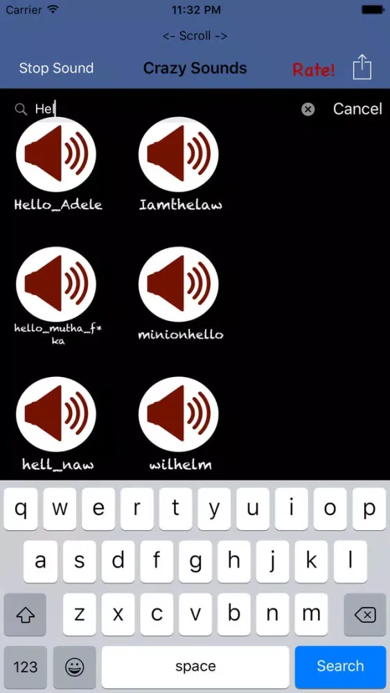 Crazy Sounds - Best Soundboard ever! over 600+ Sound effects Screenshots