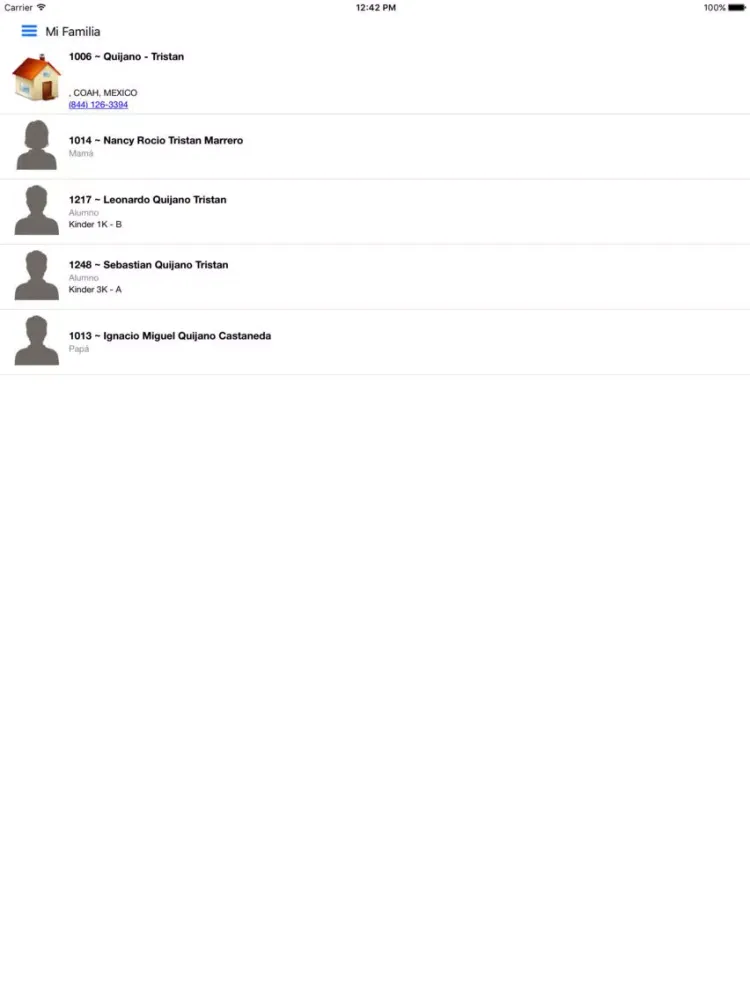 Liceo Alberto del Canto iPad 應用截圖