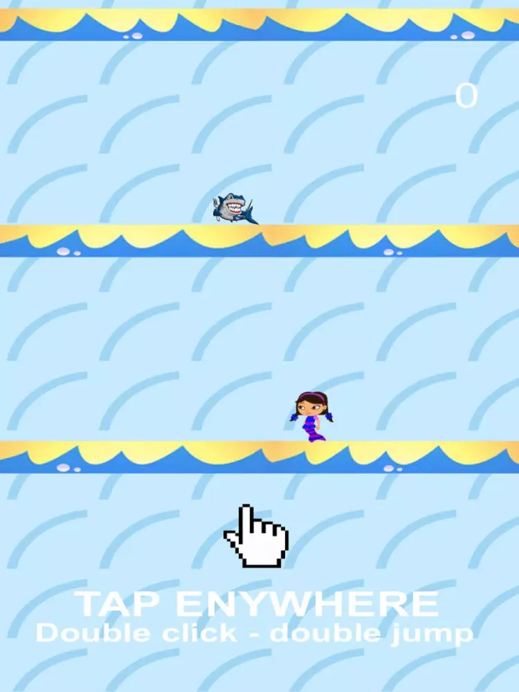Скриншоты Guppies Jump vs Shark Bubble Attack iPad 