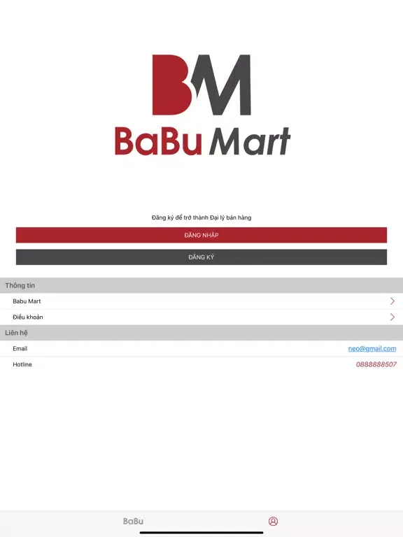 BaBu Mart iPad  Ekran Görüntüleri