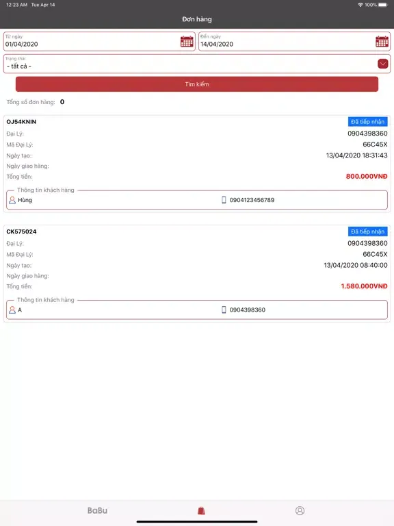 BaBu Mart iPad  Ekran Görüntüleri