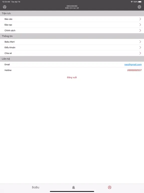 BaBu Mart iPad  Ekran Görüntüleri