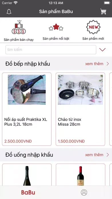 BaBu Mart Ekran Görüntüleri